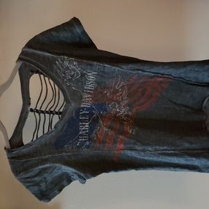 Harley Davidson size large top
